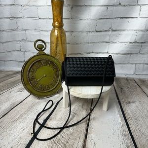 Small Satin Barrel Purse